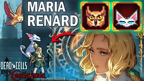 La Nueva Waifu Maria Renard Showcase Gato De Maria Dead Cells Return To Castlevania Dlc