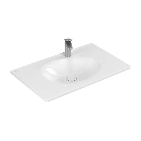 Villeroy & Boch Antao Einbauwaschtisch mit CeramicPlus, weiß - 4A7581R1 ...