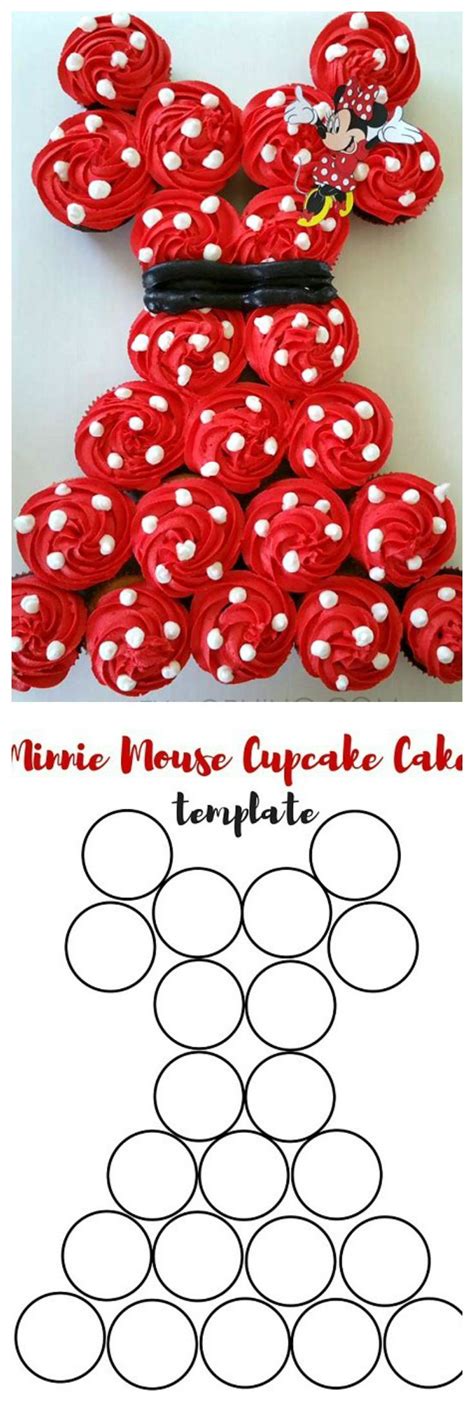 How To Make A Minnie Mouse Pull Apart Cupcake Cake ~ Make Your Own