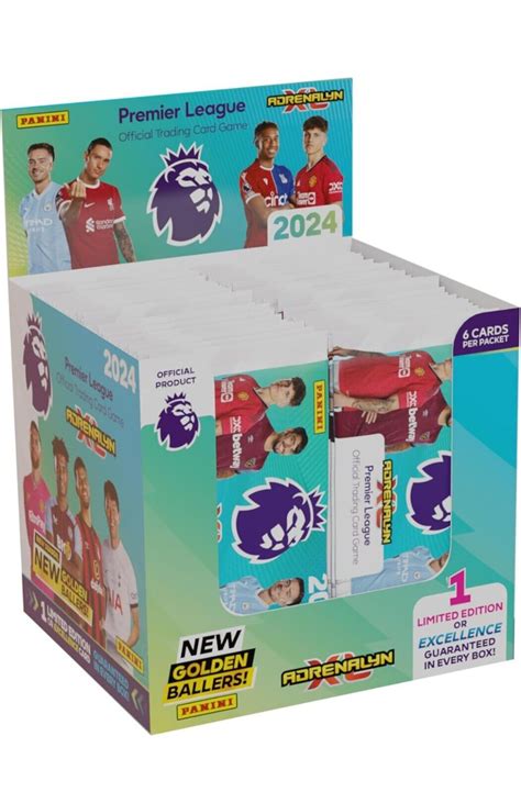 Panini Premier League Box Saszetki Karty Kolekcjonerskie