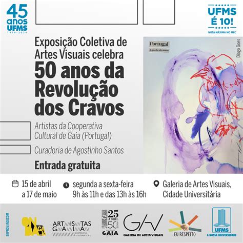 Galeria De Artes Visuais Recebe Exposi O Em Celebra O Aos Anos Da