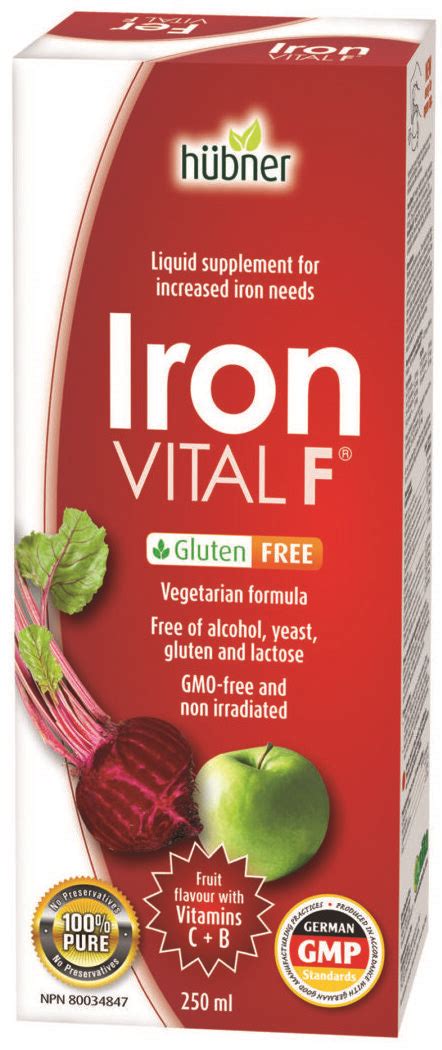 Hubner Iron Vital F Liquid Nature S Care