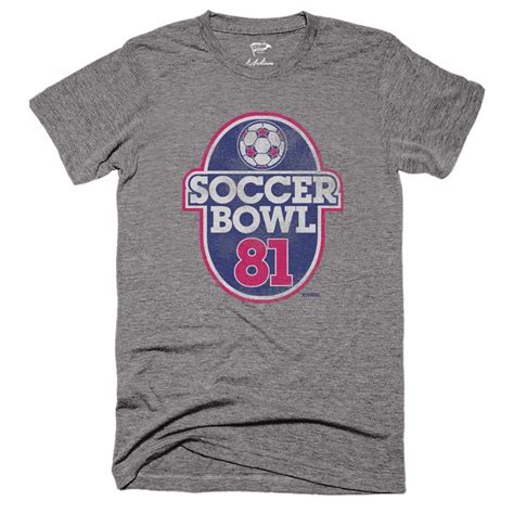 1981 NASL Soccer Bowl Tee