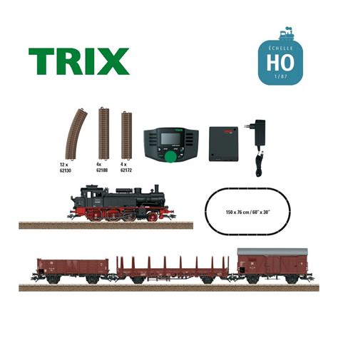 Coffret Digital Train De Marchandises Ep III HO Trix 21531