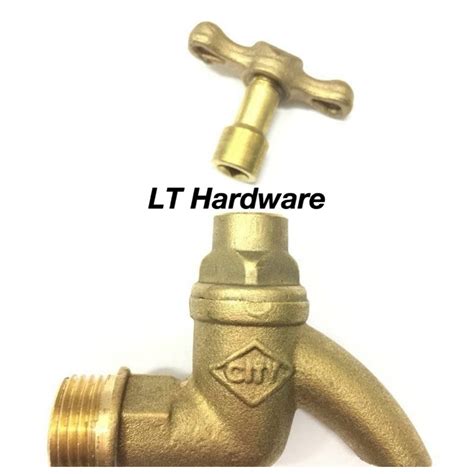 City Brass Water Bib Tap Water Tap Loose Key Bib Tap Loose Key