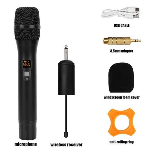 Microphone Sans Fil Uhf Microphone Portatif Sans Fil Uhf Avec R Cepteur