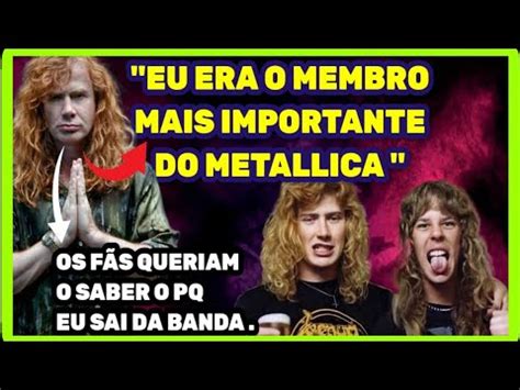 Mustaine Volta A Cutucar O Metallica Ao Responder Como O Megadeth Foi