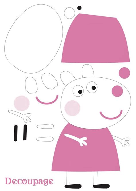 Printable Peppa Pig Characters Cutouts