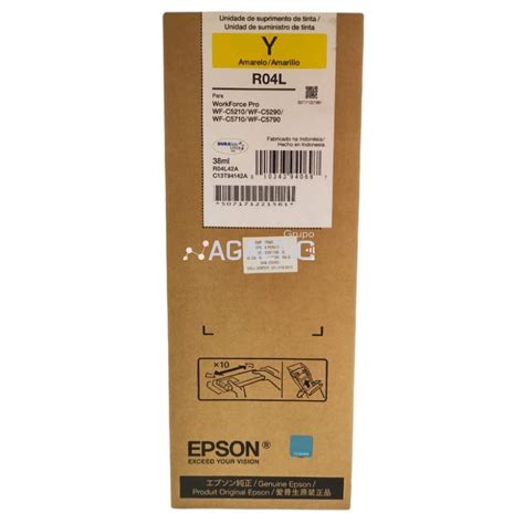 Tinta Epson T941420 Yellow R04L Wf C5790 5710 5290 5210