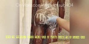 Clean Man Ass Tutorial Tnaflix