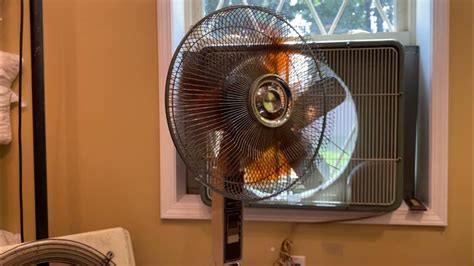 Galaxy Lasko 16 Pedestal Fan Model 2157l Youtube