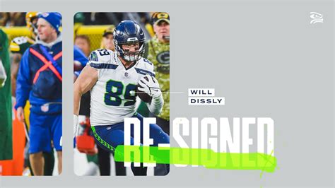 Seahawks Re-Sign TE Will Dissly