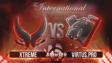 Dota Ru Xtreme Gaming Vs Virtus Pro Bo The International Xi