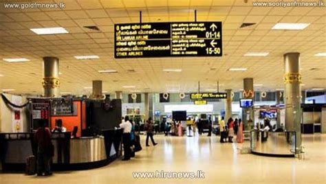 Katunayake Airport permits five visitors per passenger in the lobby ...