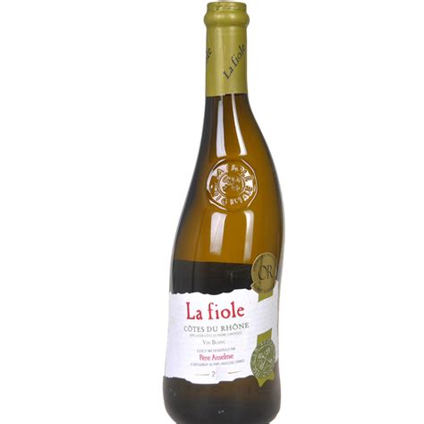 La Fiole Peré Anselme Côtes du Rhône Branco Vinhos Web