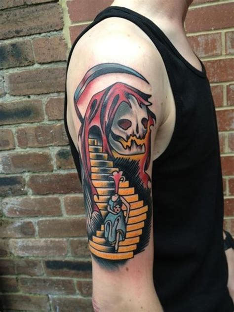 29 Cool Grim Reaper Tattoo Designs