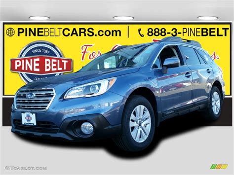 2015 Twilight Blue Metallic Subaru Outback 2 5i Premium 102189790 Photo 3 Car