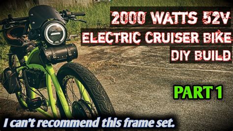 The W Electric Cruiser Bike Kalookan Customize Frame