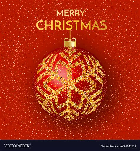 Merry christmas greeting card Royalty Free Vector Image