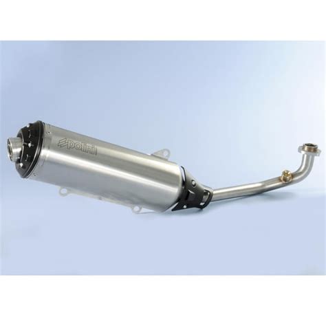 Racing Exhaust Polini Stainless Steel Silencer Color Silencer