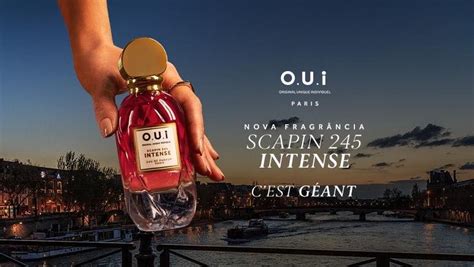 Scapin Intense O U I Original Unique Individual Parfum Ein Neues