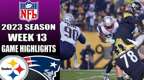 New England Patriots Vs Pittsburgh Steelers Week 14 Full 4th Qtr 1207