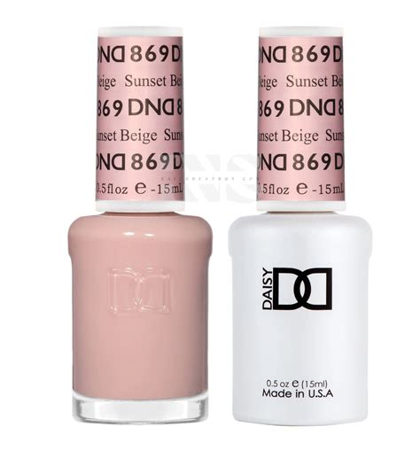 Inail Supply Dnd Duo Gel 869 Sunset Beige