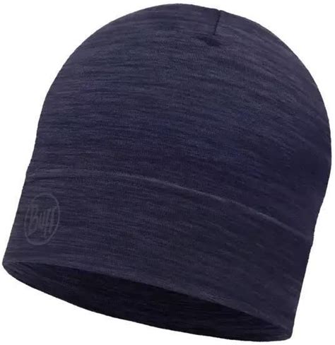 Czapka Buff Merino Lightweight Beanie Solid Denim Ceny I Opinie