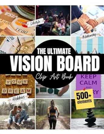 The Ultimate Vision Board Clip Art Book Design Your Dream Year With