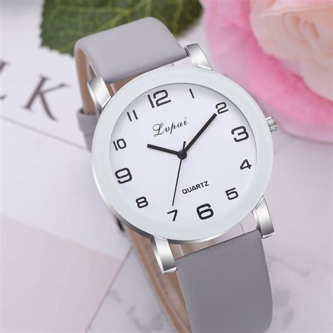 Watch For Women Lvpai Casual Quartz Leather Band Analog Wrist Watches