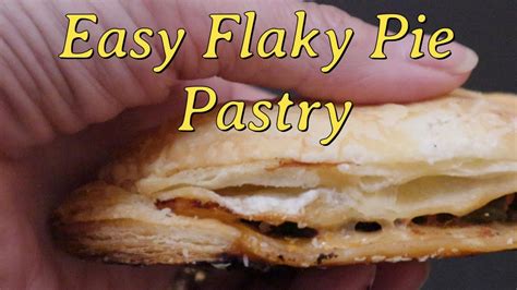 Easy Flaky Pie Pastry Youtube