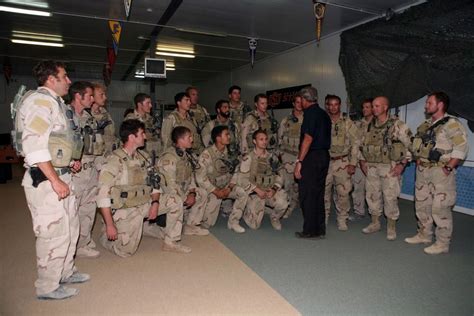 George W Bush Meeting With Navy Seals Of Naval Special Warfare Group 1