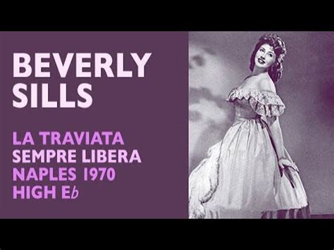 Beverly Sills Verdi La Traviata Sempre Libera Naples High E