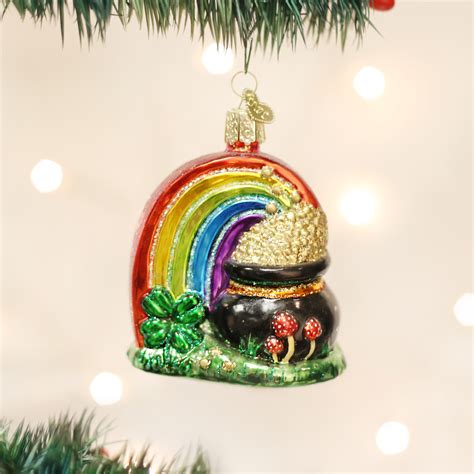 Pot of Gold Ornament - Christmas Ornament - TheHolidayBarn.com