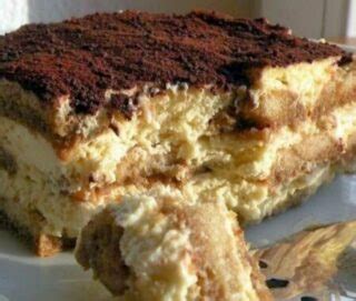 Tiramisu Goloso Con Crema Pasticcera E Mascarpone Dolce Ricetta Facile