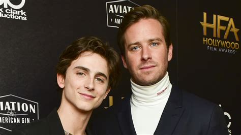 Inside Armie Hammer's Relationship With Timothée Chalamet