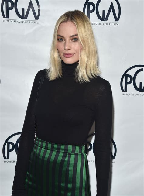 Margot Robbie 29th Producers Guild Awards Nominees Breakfast 1 - Satiny.org