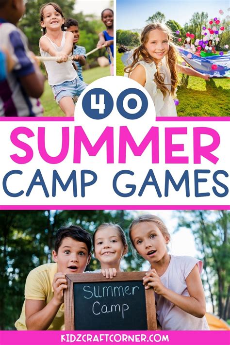 40 Best Summer Camp Games for Kids