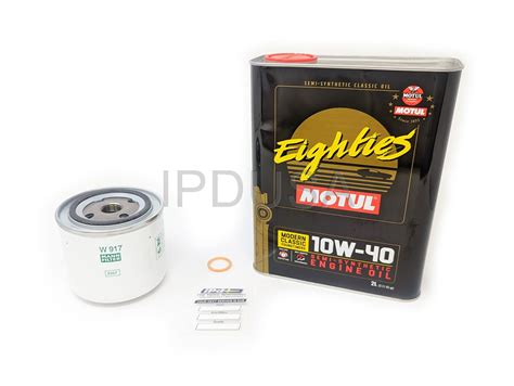 Oil Change Kit 10W40 Motul Classic 80s B18 B20 B21 B23 B230 Non