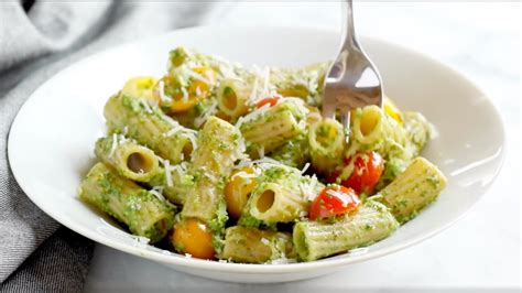 Baked Pesto Rigatoni Youtube