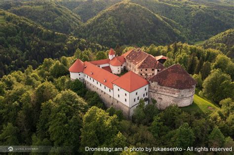 Turjak Castle Drone Photography