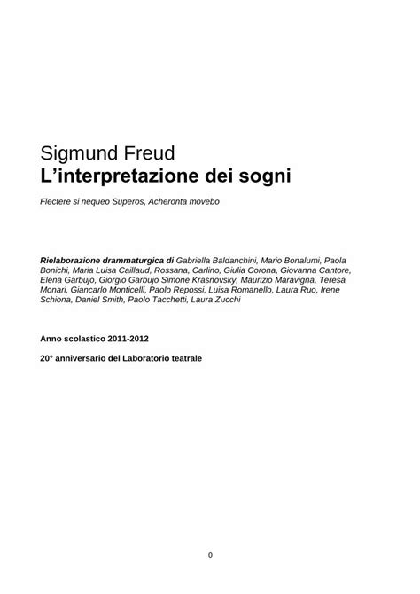 PDF Sigmund Freud Linterpretazione Dei Sogni DOKUMEN TIPS