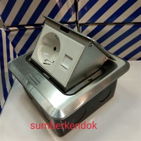 Jual Stop Kontak Lantai Arde Data Rj Floor Outlet Bukan Legrand