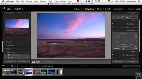 Adobe Lightroom 4 Tutorial Split Toning Workflow Infiniteskills