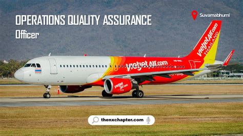 Thai Vietjet สุวรรณภูมิ รับสมัคร Operations Quality Assurance Officer