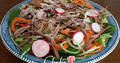 Ensalada De Carne Deshebrada 15 Recetas Caseras Cookpad