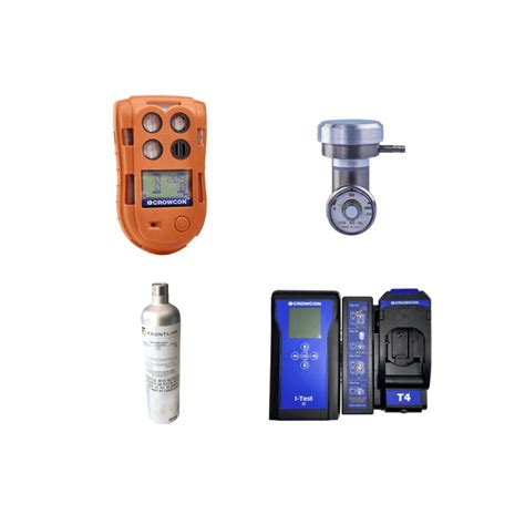 Crowcon T4 Calibration Bundle With I Test Dock And Gas