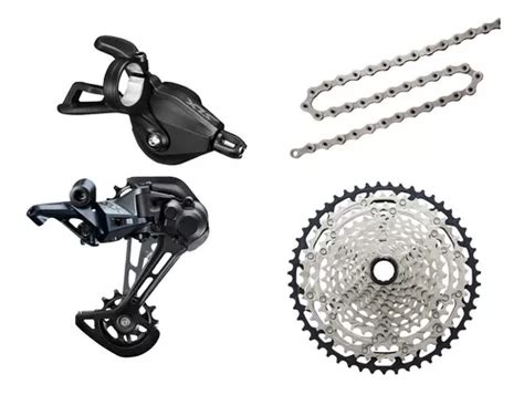 Kit De Transmiss O Shimano Slx M X Velocidades T Frete Gr Tis