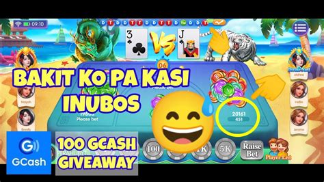 SAGANA GAME LEGIT APP Via GCASH ALL IN PA KASI DRAGON TIGER