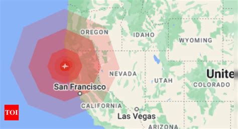 Northern California: Earthquake in California: Magnitude 6.4 earthquake ...